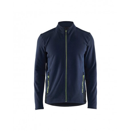 Veste Micropolaire 47651010 - marine/jaune