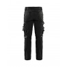 Pantalon artisan avec stretch Blaklader - noir