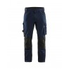 Pantalon stretch 2D sans poches flottantes Blaklader - marine